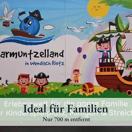 River, Stilvolles Fuer Familien Grosser Garten, Spielplatz, Sauna & Badefass Appartement *