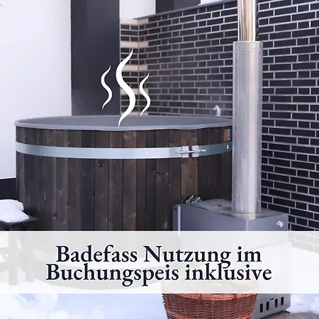 River I Wellness Oase Im Winter I Inkl Badefass I Kamin I Sauna * Wendisch Rietz