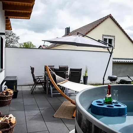 River, Stilvolles Fuer Familien Grosser Garten, Spielplatz, Sauna & Badefass * Wendisch Rietz